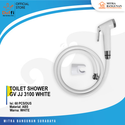 TOILET SHOWER GV JJ 3100 WHITE
